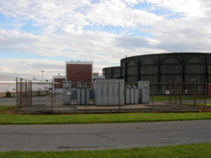 The old substation infrastructure on Kline's Island dates back to the 1970s. 